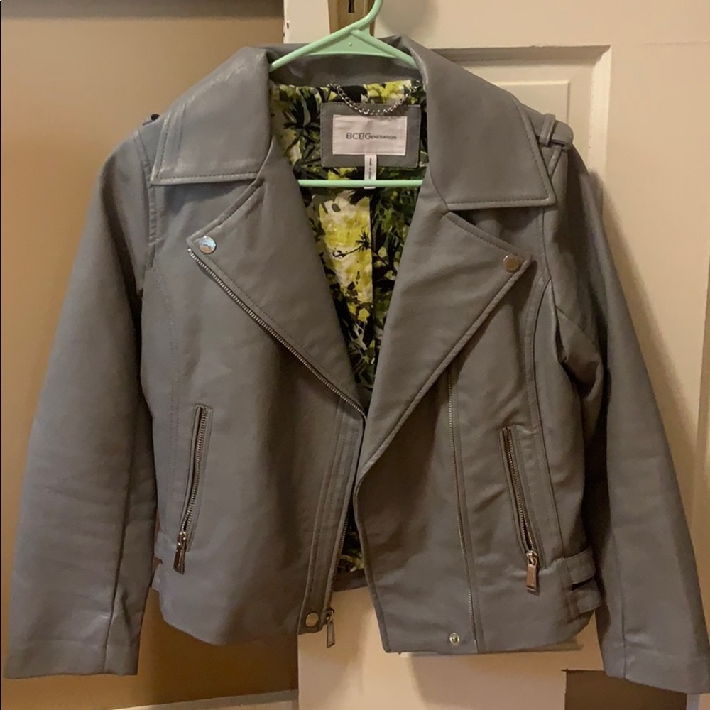 BCBGeneration vegan leather jacket - sz S